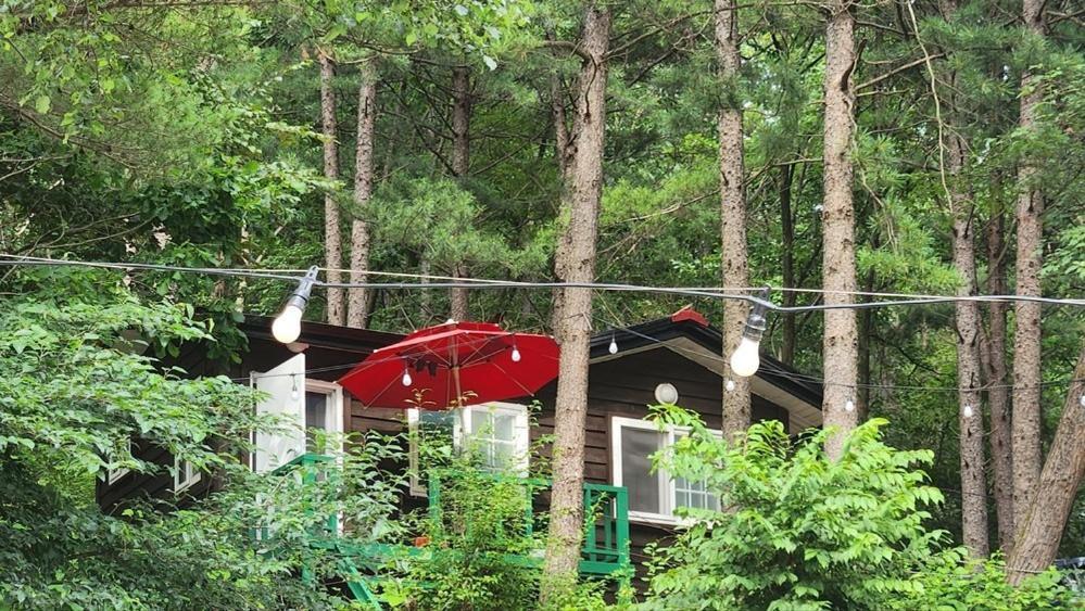 Hongcheon Gongjaksan Recreational Forest Pension Exterior photo